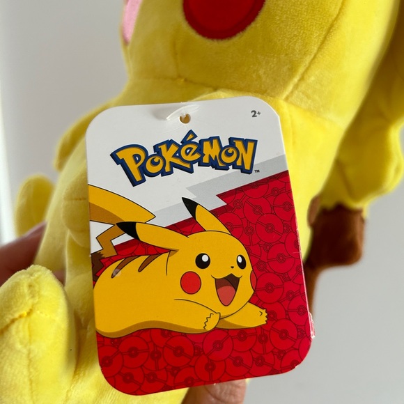 Pokemon Pikachu Plush Authentic By Jazwares Official Licensed - Picture 6 of 8